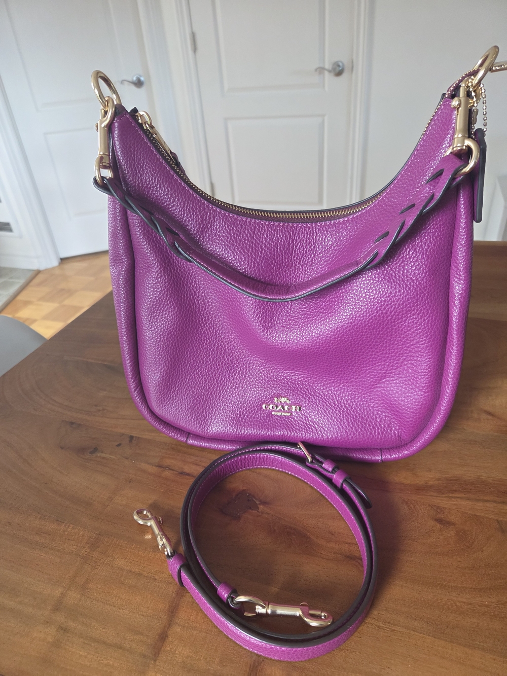 Coach Magenta Shoulder Bag